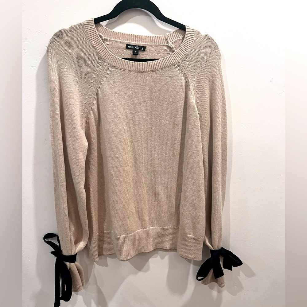 J. Crew Cotton and Wool Sweater NWOT